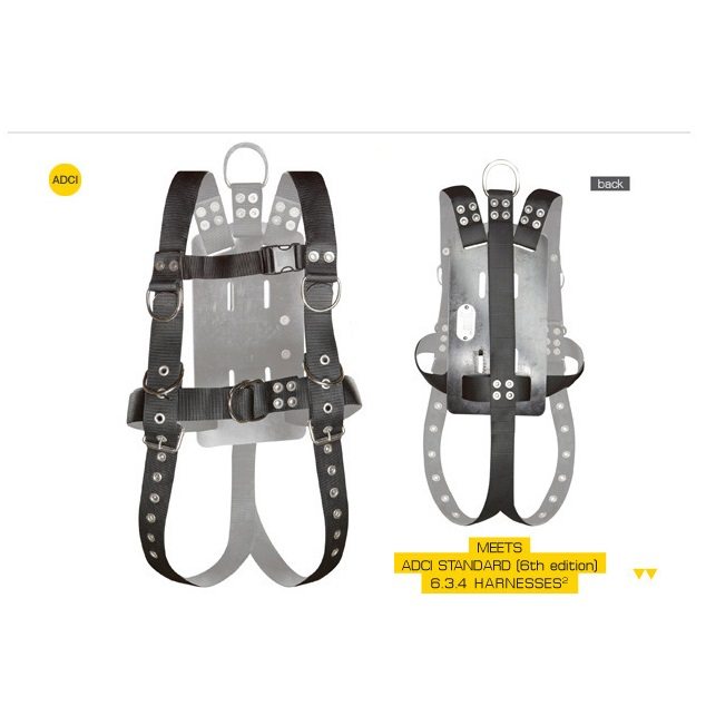 Atlantic Diving Equipment  Full Body Harness with Roller Buckles – FB16510B