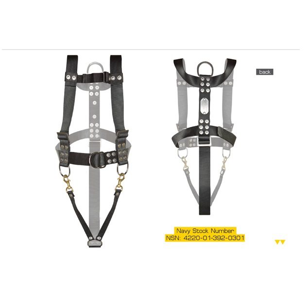 Atlantic Diving Equipment  MK-20 Harness – B200 B/NS