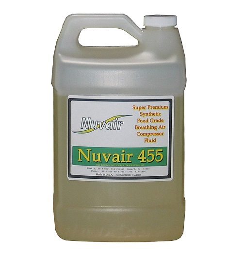 Nuvair™ 455 Premium Synthetic Food Grade Air/Nitrox Compressor Lubricant