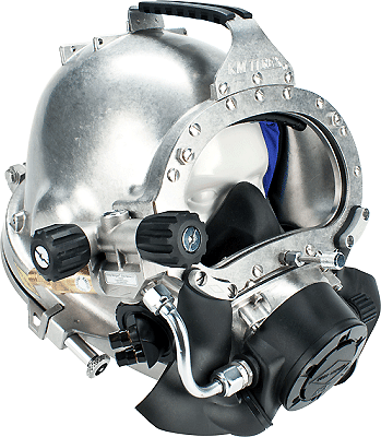 Kirby Morgan® KM77 Stainless Steel Helmet