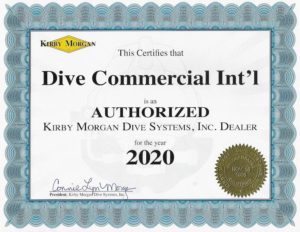 Kirby Morgan Authorized Dealer 2020