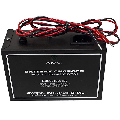 Battery Charger for Amron Communicator used in Kirby Morgan® KMAC5