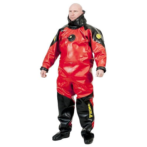 Viking HD Heavy Duty Vulcanized Rubber Drysuit with SuperLite 27/17K/37/47/57/67/77 Yoke