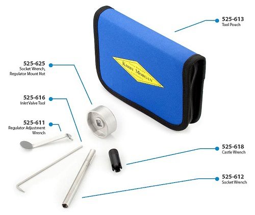 Kirby Morgan® P/N 525-620 Regulator Tool Kit with Pouch